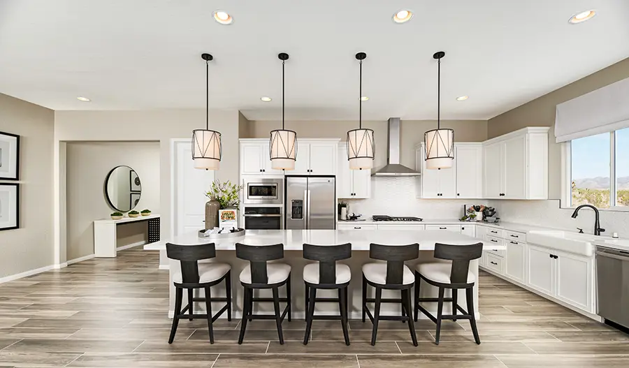 The Paige ranch-style floor plan at Newbridge Las Vegas - undefined sq ft single-story home with undefined bedrooms